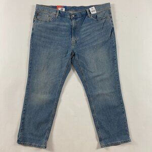 NWT Levi's 541 Athletic Taper Jeans Men's 46 x 30 Measures 45 x 28.5 Light Blue